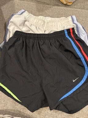 Nike Dri-FIT Shorts Bundle 2 Pair Black & White Size Small